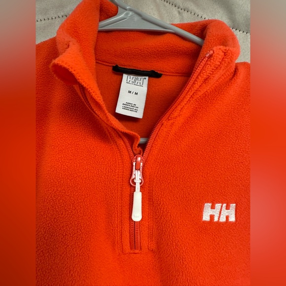 Womens Daybreaker 1/2 Zip Fleece Neon Coral NWOT - Picture 8 of 9